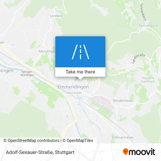 Карта Adolf-Sexauer-Straße