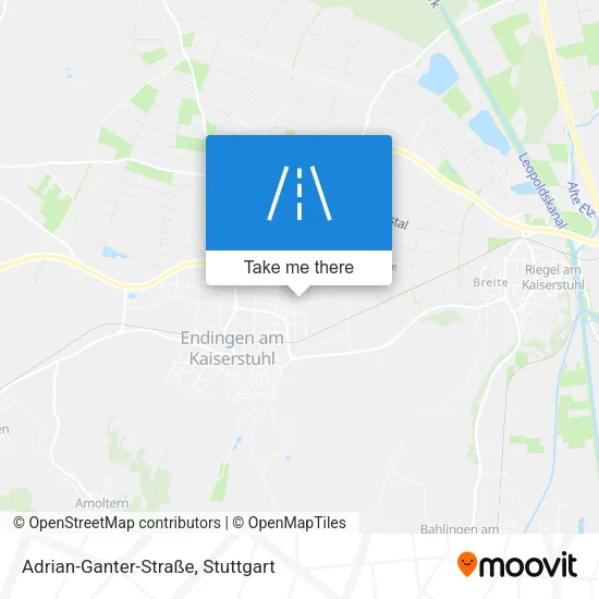 Карта Adrian-Ganter-Straße