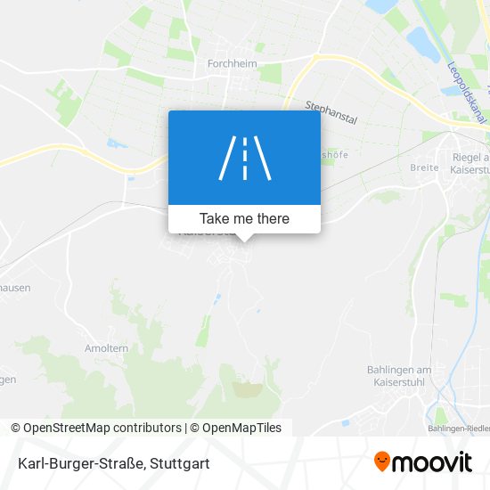 Karl-Burger-Straße map