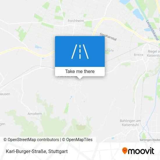 Карта Karl-Burger-Straße