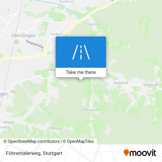 Föhrentalerweg map