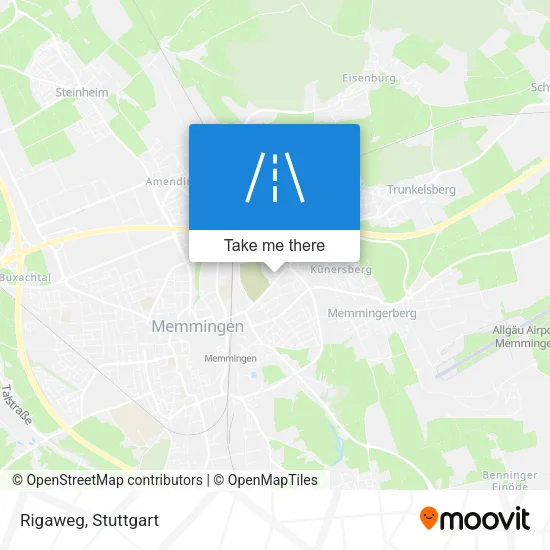 Карта Rigaweg