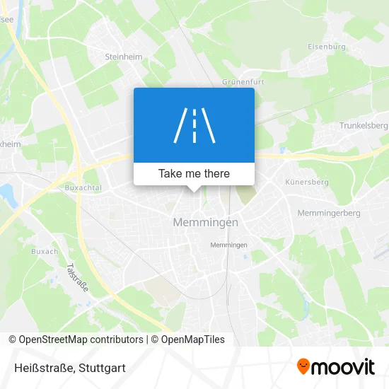 Карта Heißstraße