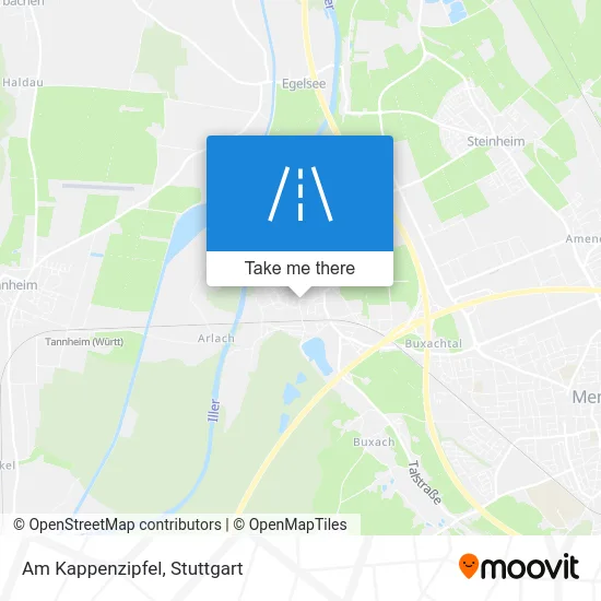 Карта Am Kappenzipfel