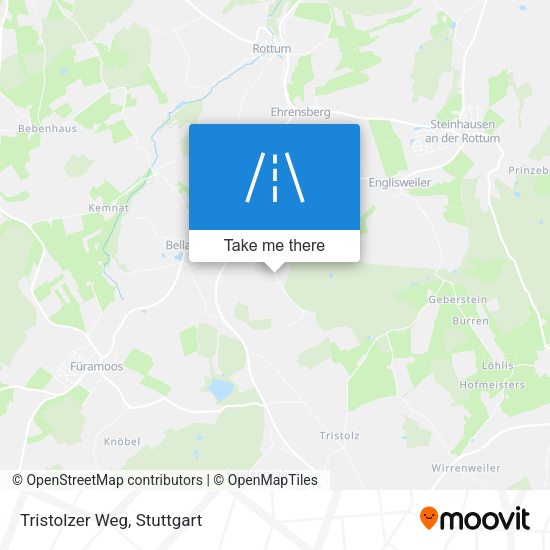 Карта Tristolzer Weg