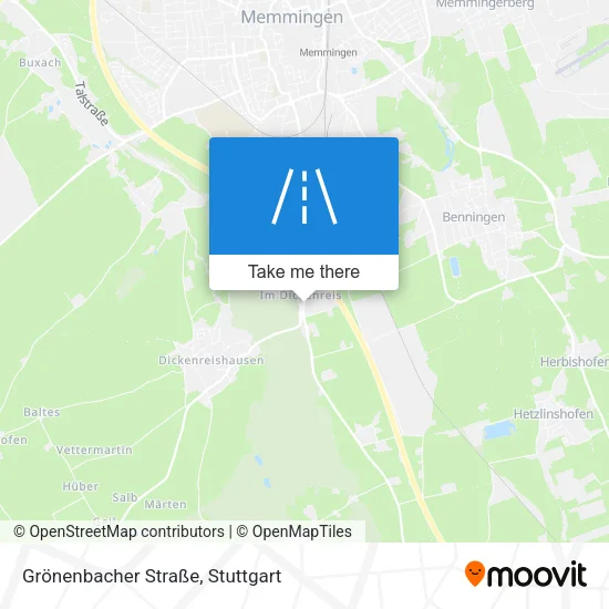 Grönenbacher Straße map