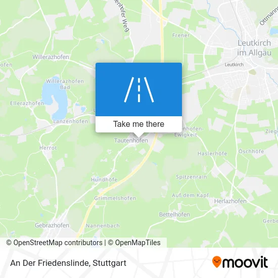 Карта An Der Friedenslinde