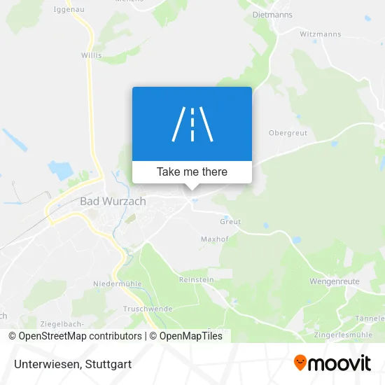 Карта Unterwiesen