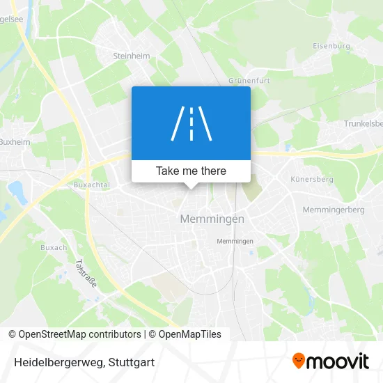 Карта Heidelbergerweg