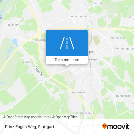 Карта Prinz-Eugen-Weg