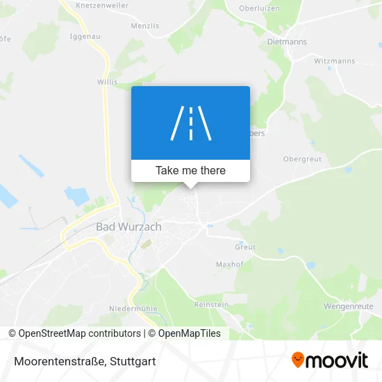 Карта Moorentenstraße