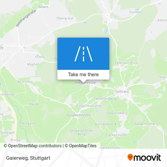 Карта Gaierweg