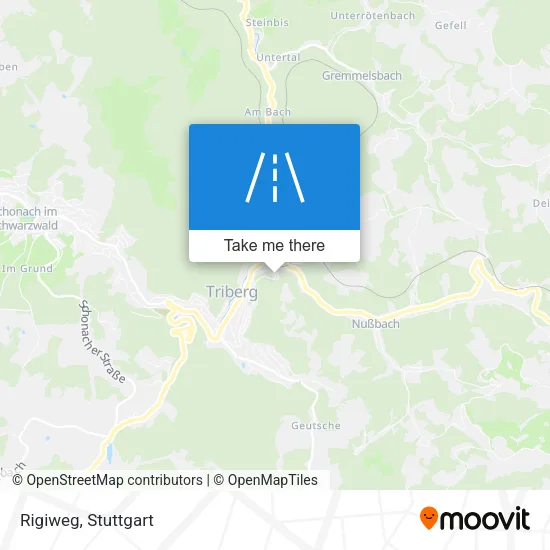 Карта Rigiweg