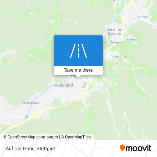 Карта Auf Der Hohe