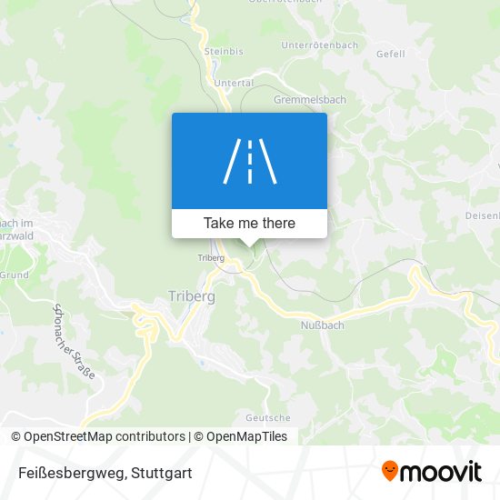 Feißesbergweg map