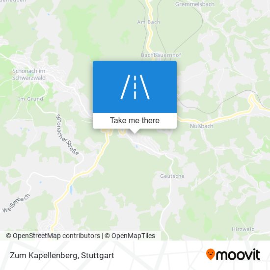 Zum Kapellenberg map