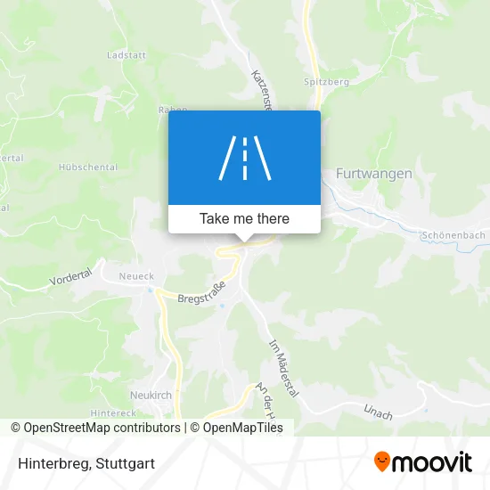 Hinterbreg map