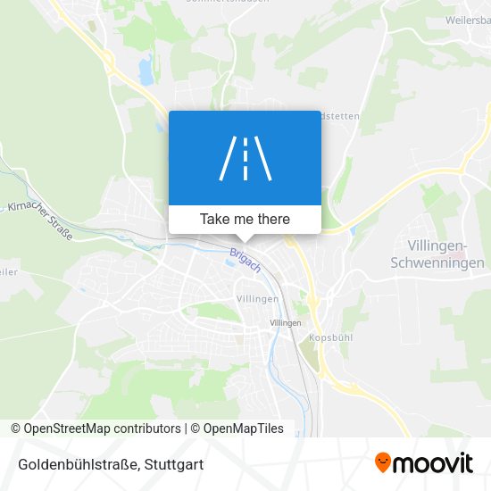 Goldenbühlstraße map