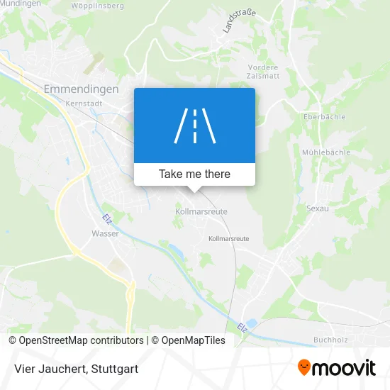 Карта Vier Jauchert