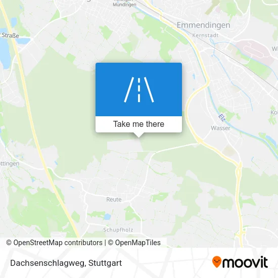 Карта Dachsenschlagweg