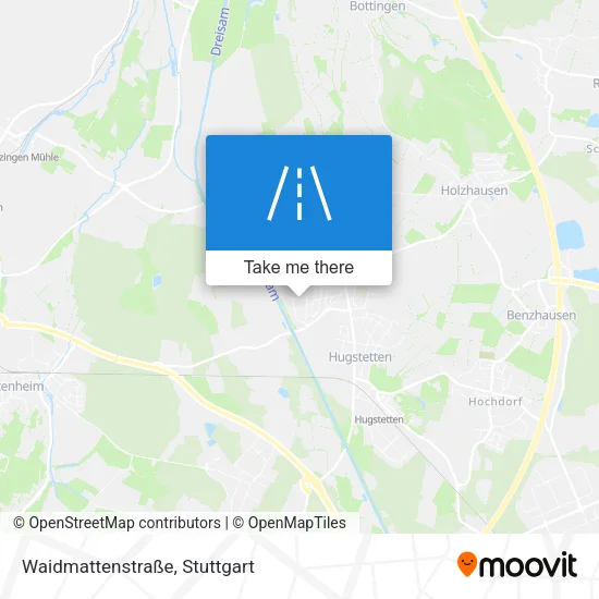 Waidmattenstraße map