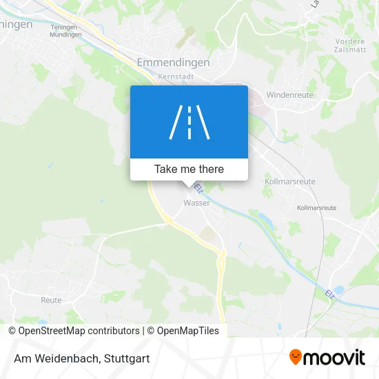 Карта Am Weidenbach