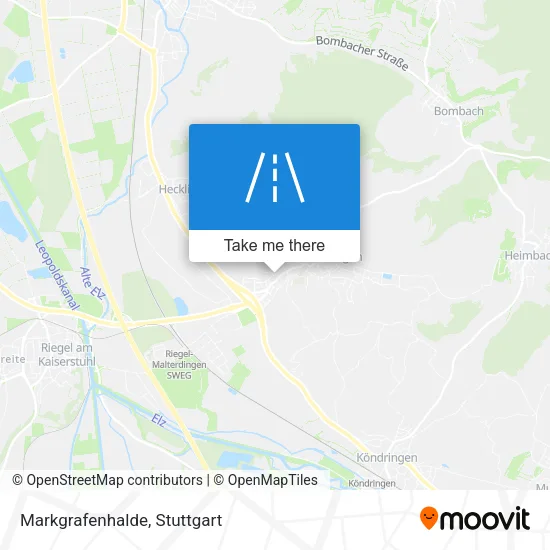 Карта Markgrafenhalde