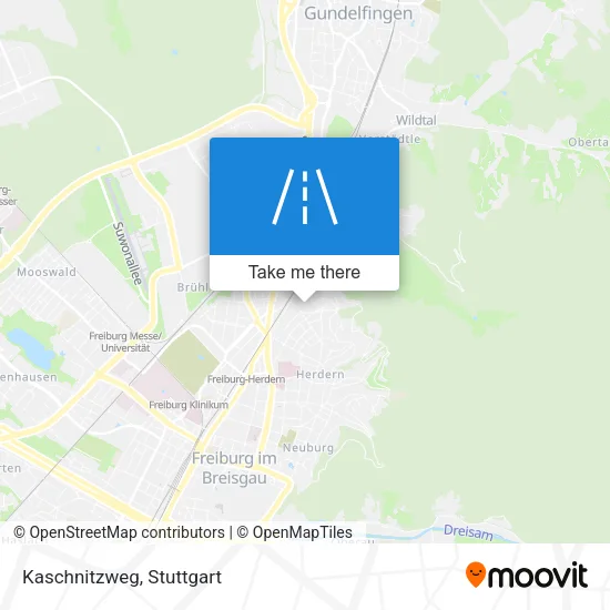 Карта Kaschnitzweg