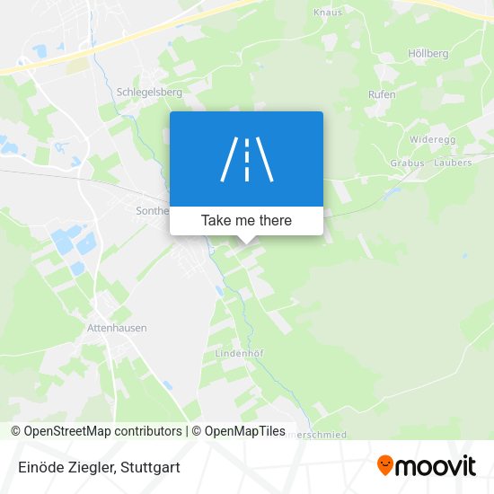 Einöde Ziegler map
