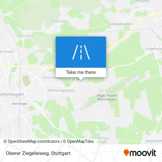 Карта Oberer Ziegeleiweg
