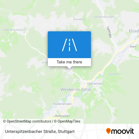 Карта Unterspitzenbacher Straße