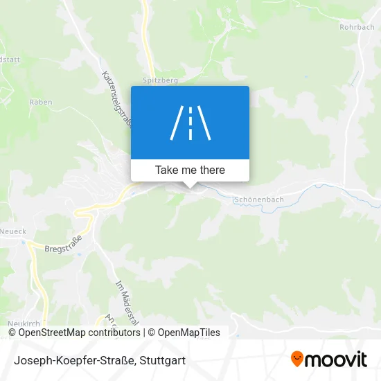 Карта Joseph-Koepfer-Straße