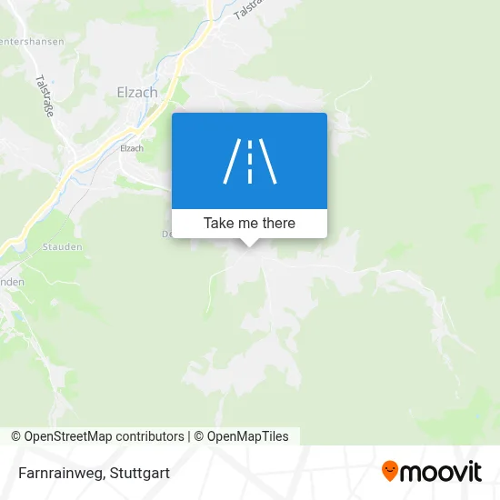 Farnrainweg map