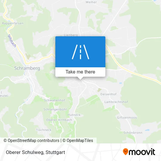 Карта Oberer Schulweg