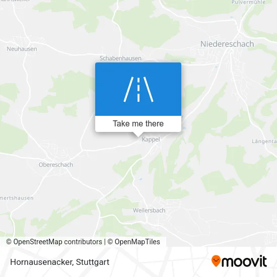 Карта Hornausenacker