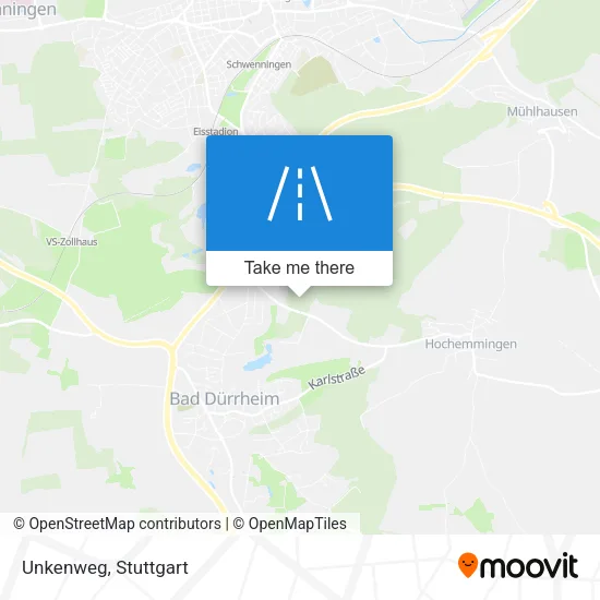 Карта Unkenweg