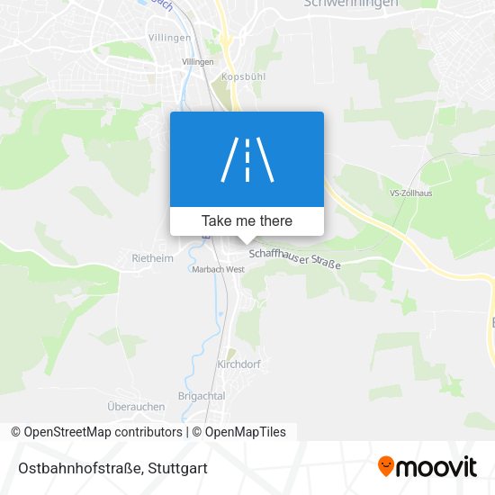 Ostbahnhofstraße map