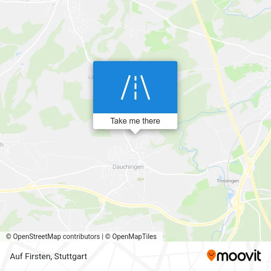 Карта Auf Firsten