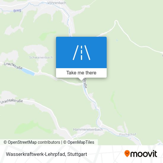 Wasserkraftwerk-Lehrpfad map