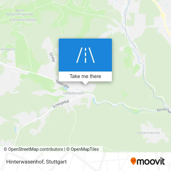 Карта Hinterwasenhof