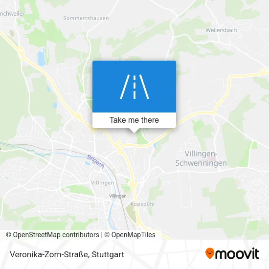 Карта Veronika-Zorn-Straße