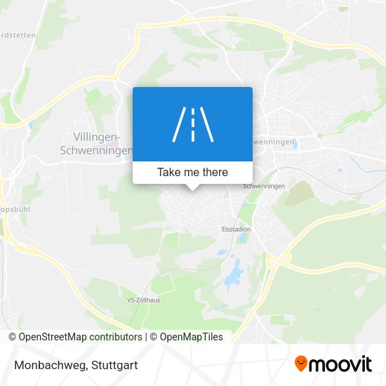 Карта Monbachweg
