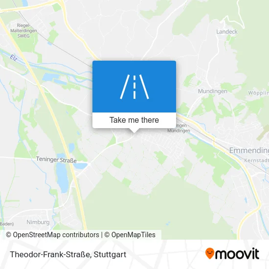 Карта Theodor-Frank-Straße