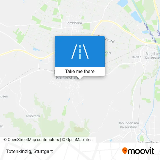 Карта Totenkinzig