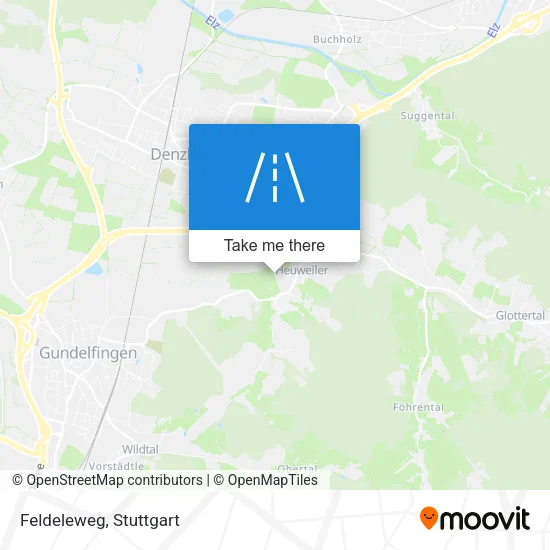 Карта Feldeleweg
