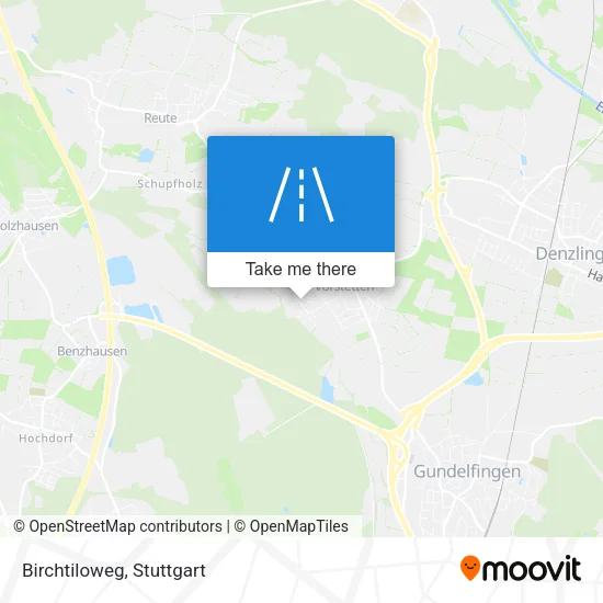 Карта Birchtiloweg