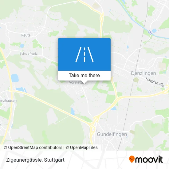 Карта Zigeunergässle