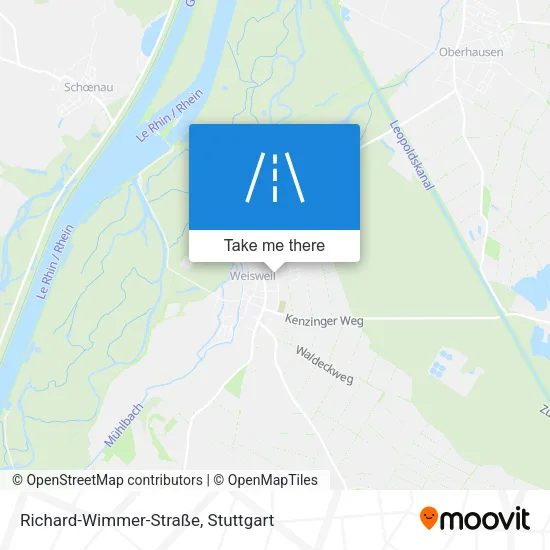 Карта Richard-Wimmer-Straße