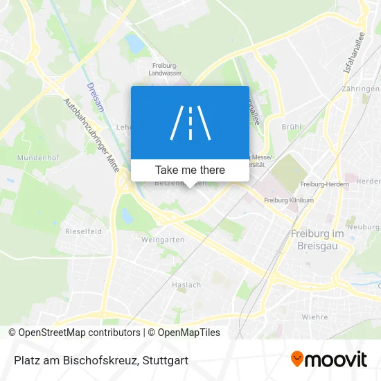 Карта Platz am Bischofskreuz