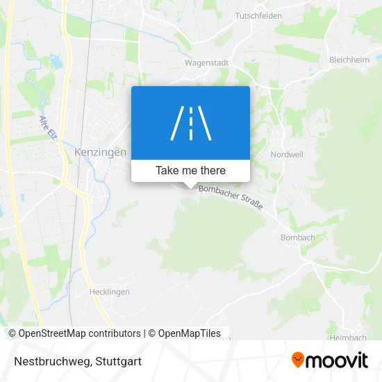 Карта Nestbruchweg